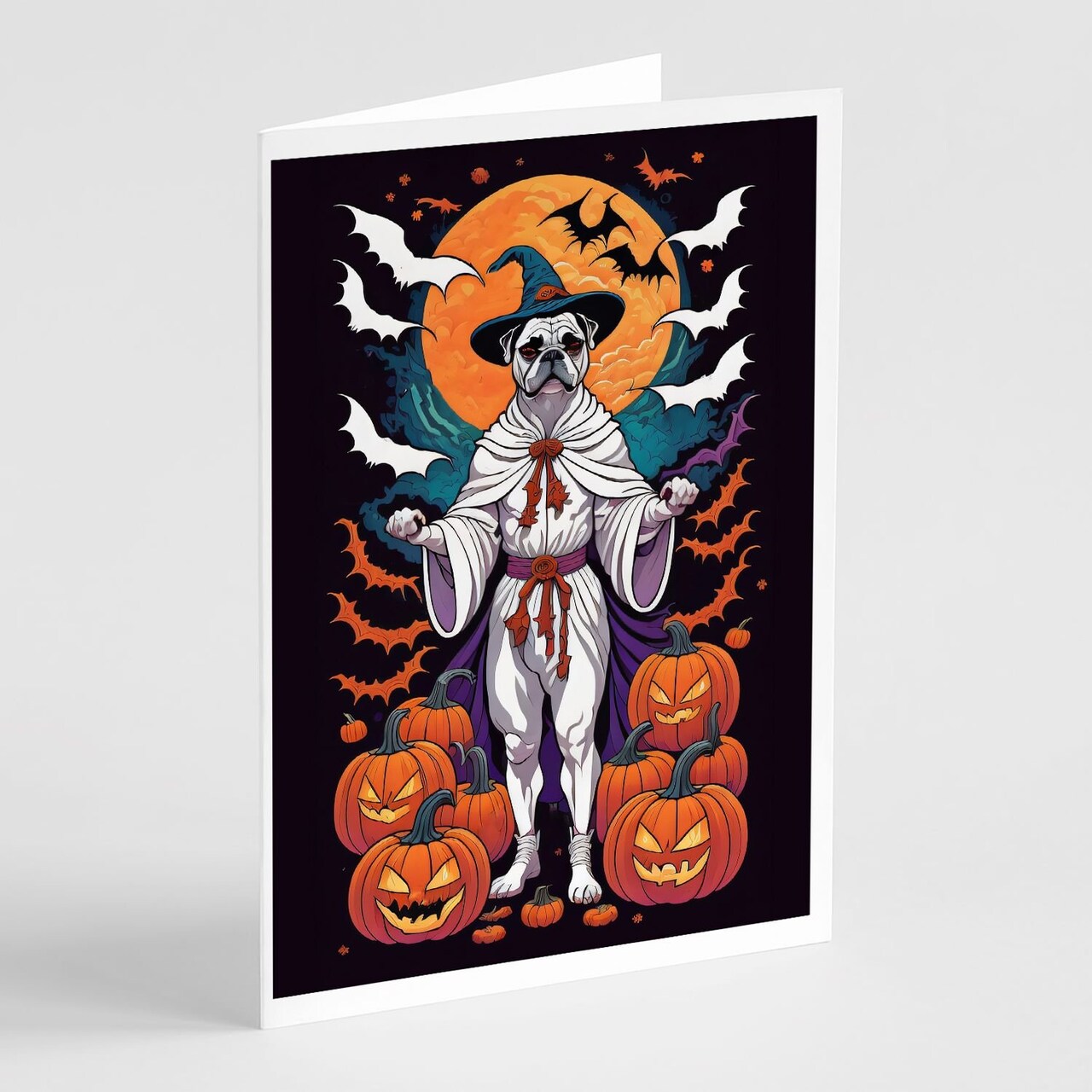 Edge Collections - 5" x 7" - Multicolor - Halloween Greeting Cards - 8 Pieces